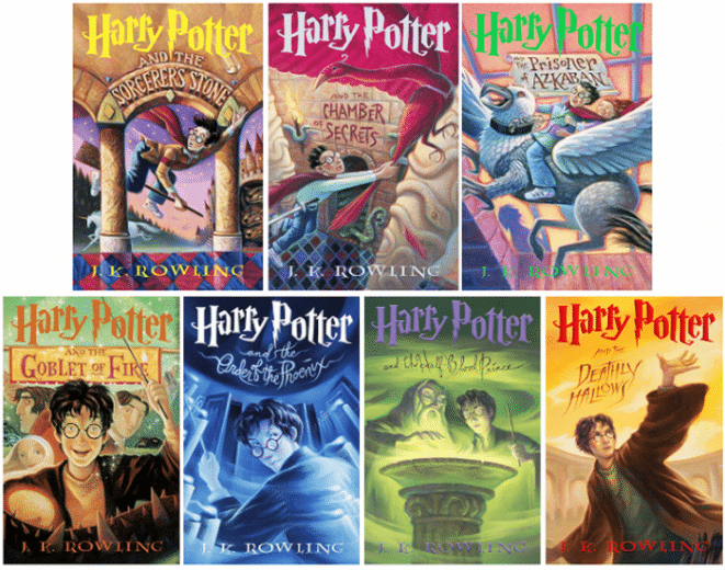 30 books to read during quarantine - Harry Potter books