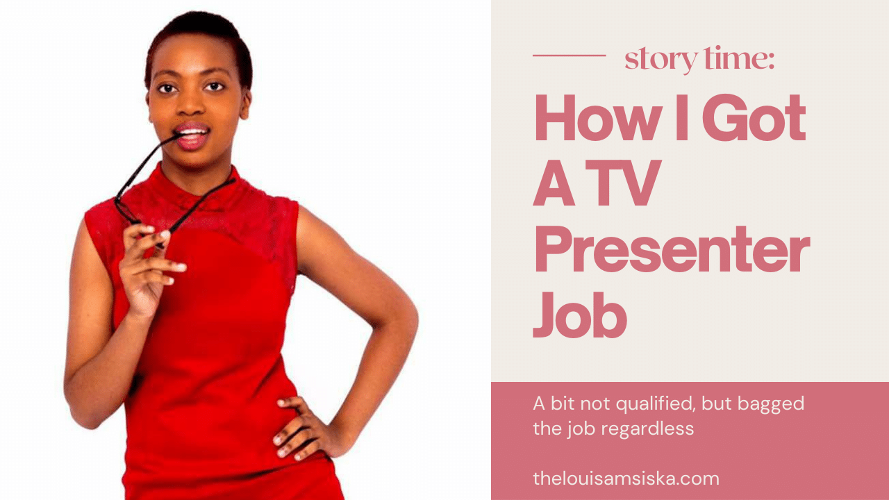 how I got a tv presenter job unqualified