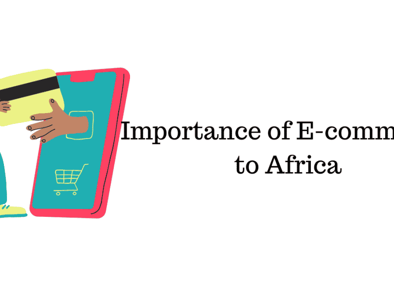 Importance of E-commerce to Africa